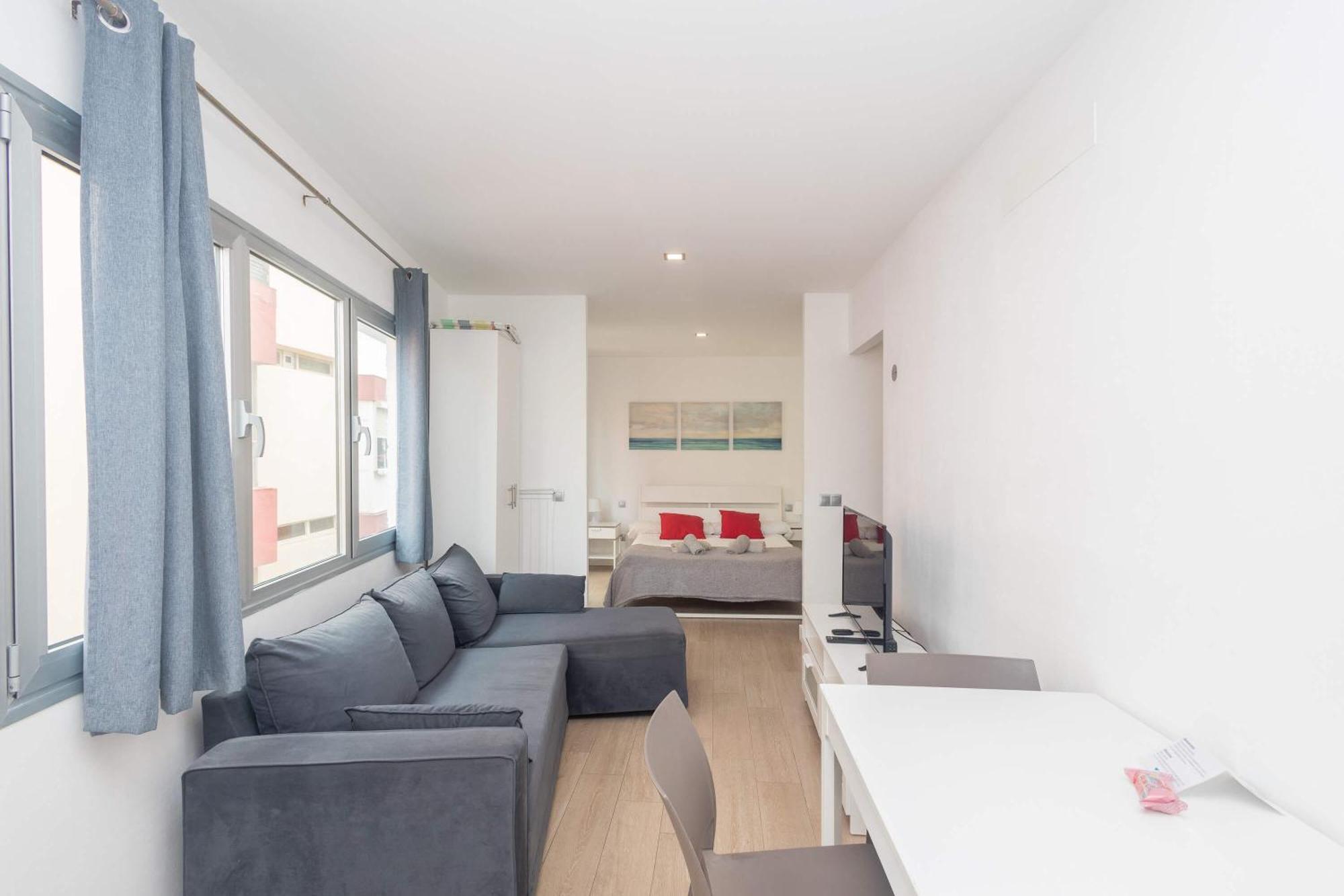 Estudio Con Balcon Playa Las Canteras Las Palmas de Gran Canaria Zewnętrze zdjęcie