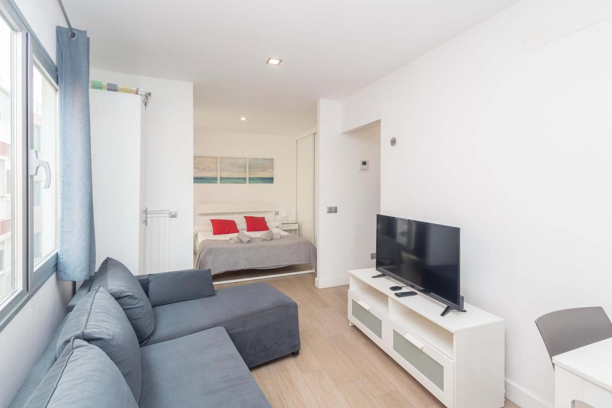 Estudio Con Balcon Playa Las Canteras Las Palmas de Gran Canaria Zewnętrze zdjęcie